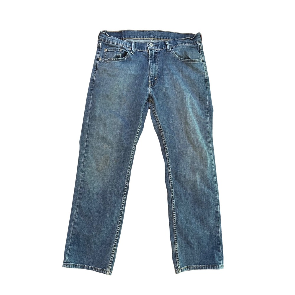 Levis 559 Relaxed Straight Jeans Mens 34x30 Blue Cotton Denim Classic Casual DIY